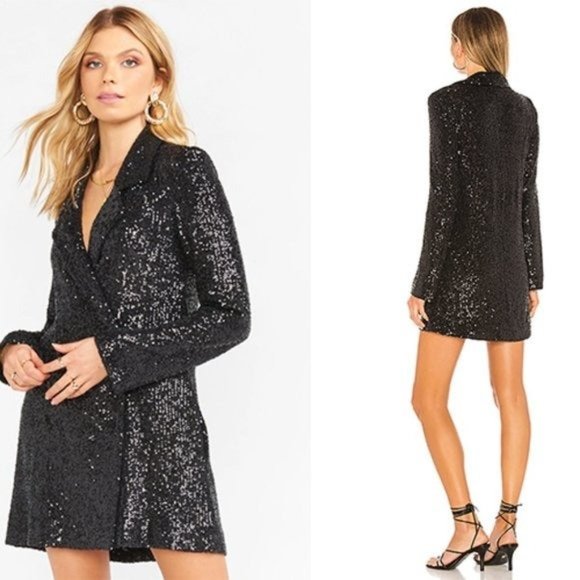 Show Me Your MuMu Dresses & Skirts - Show Me Your Mumu Black Bazel Blazer Size Small